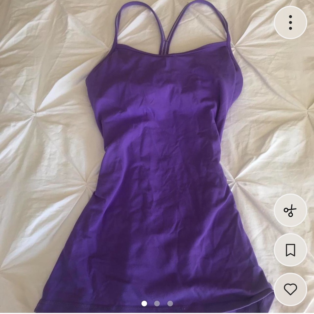 Lululemon Athletica Rich Purple Tank Top